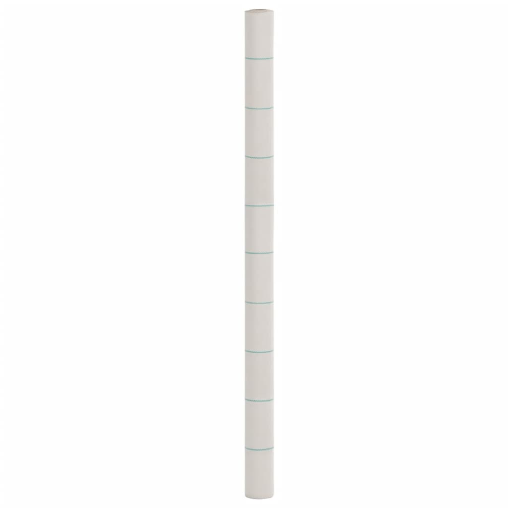 Vidaxl mrkvový tkanina 2x50 m polypropen bílá