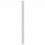 Vidaxl mrkvový tkanina 2x50 m polypropen bílá