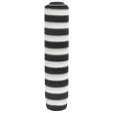 Vidaxl Privacy Screen 75 g m² 1x10 m HDPE Anthracite -farvet og hvid