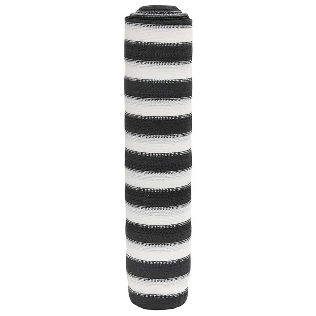 Vidaxl Privacynet 75 G M² 3,6x10 M HDPE antracit in bela