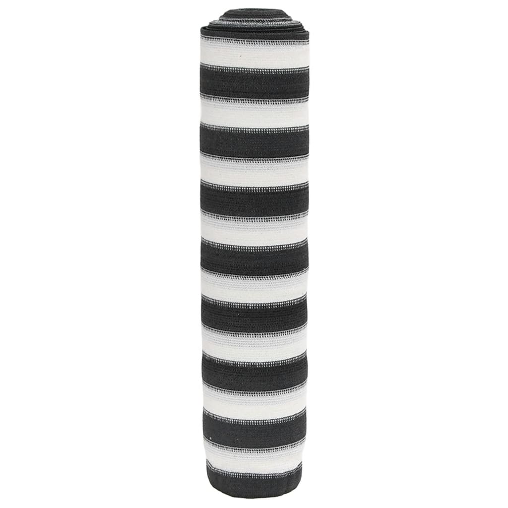 Vidaxl Privacynet 195 g m² 1,8x10 m anthracite HDPE et blanc
