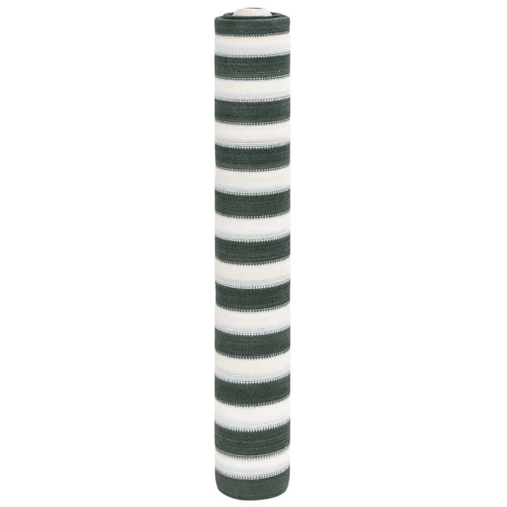 Vidaxl Privacynet 150 g M² 1x10 M HDPE Zelena in bela