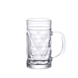Vidaxl pivske skodelice z ročajem 6 St 500 ml stekla