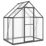 Vidaxl tuinkas z osnovnim okvirjem 169x114x195 cm aluminijasta barva antracita