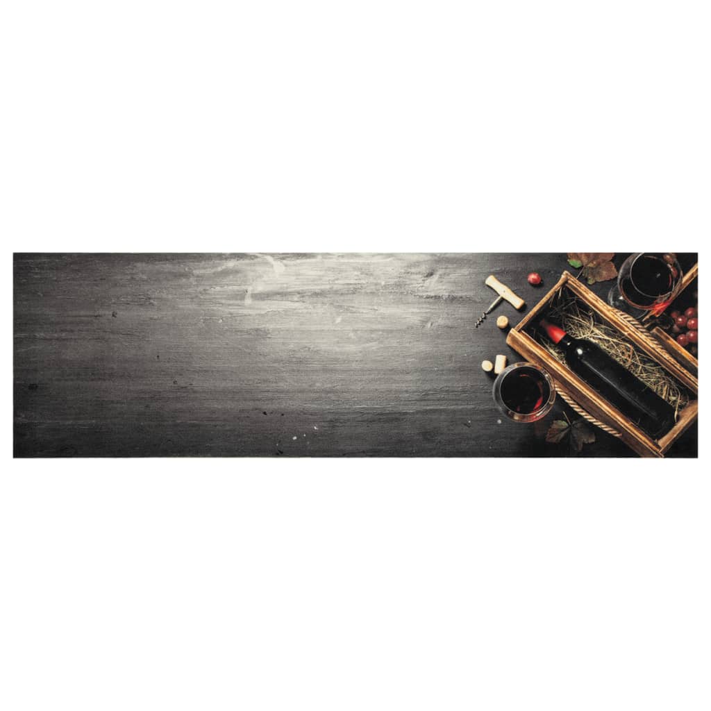 Vidaxl kuchyňská rohož omyvatelné víno Sprint 45x150 cm samet