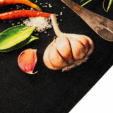 Vidaxl Kitchen Mat Maty zioła zioła 45x150 cm aksamit