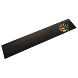 Vidaxl Kitchen Mat Maty zioła zioła 60x300 cm aksamit