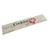 Vidaxl Kiche Mat wäschen Peffer Text 60x300 cm Velvett