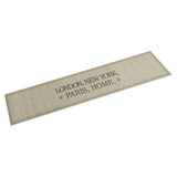 Vidaxl Kichen Matloschable Home Text 60x300 cm Velvet