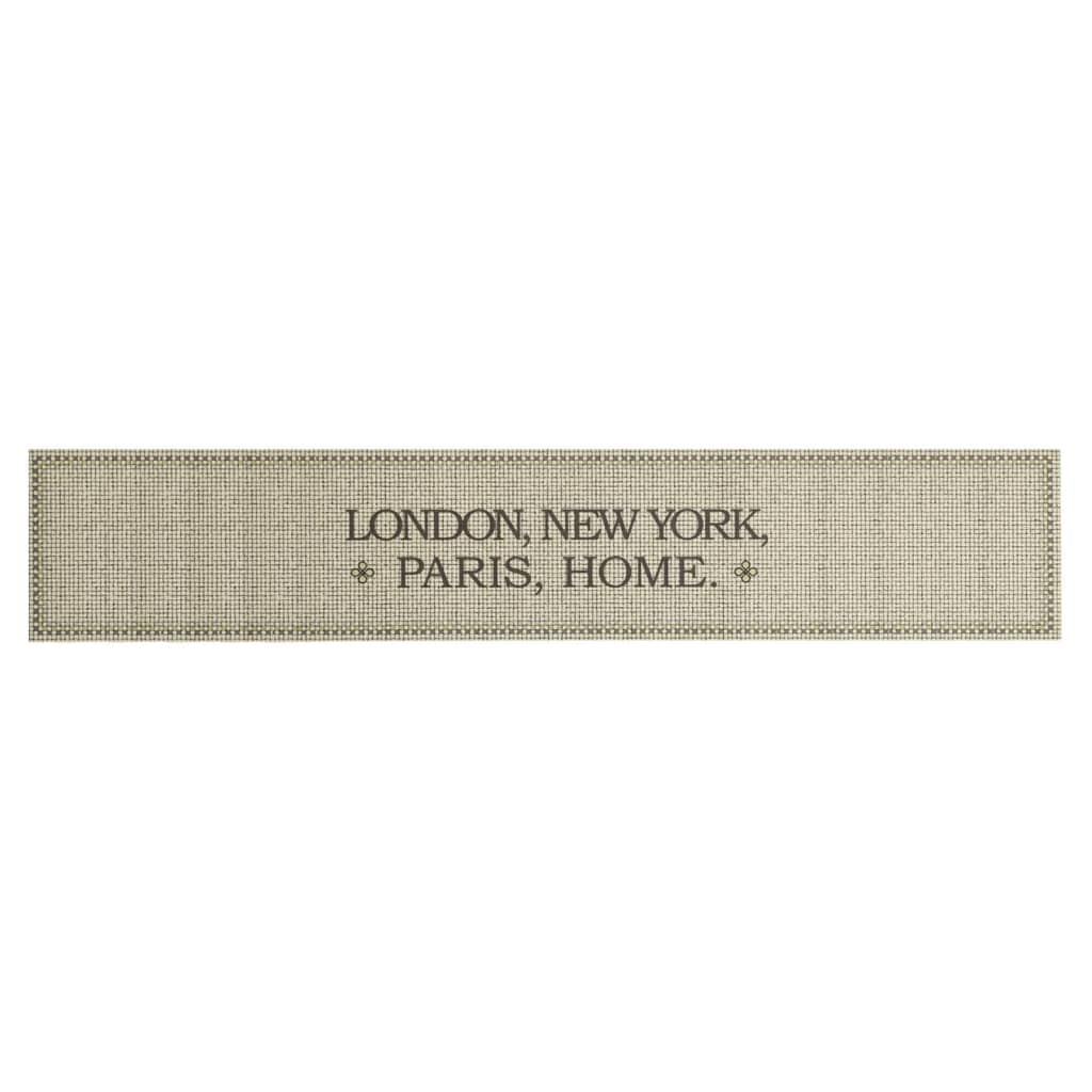 Vidaxl Kichen Matloschable Home Text 60x300 cm Velvet