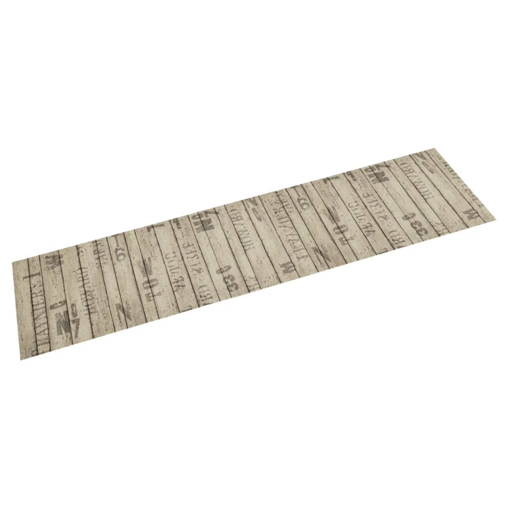 Vidaxl Kitchen Matloschable Fieder Drécken 60x300 cm Velvett