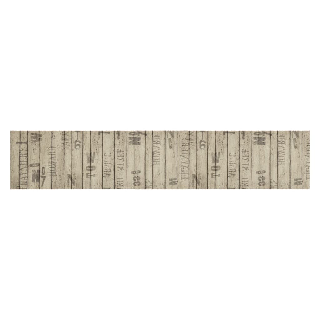 Vidaxl Kitchen Matloschable Fieder Drécken 60x300 cm Velvett