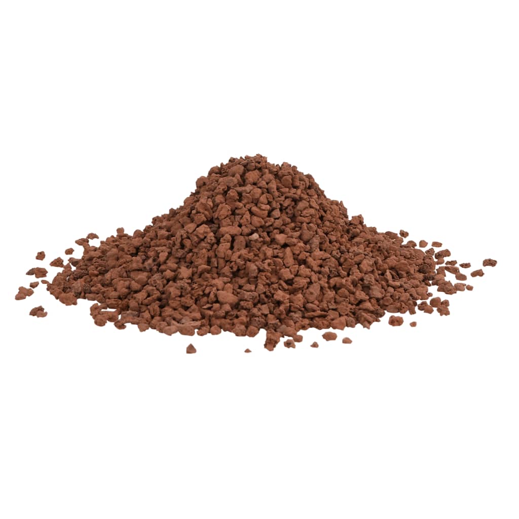 Vidaxl Lava stones 25 kg 5-8 mm red
