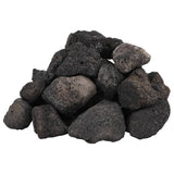 Vidaxl Lava stones 25 kg 5-8 cm Black