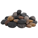 Vidaxl pebbles polished 5-8 cm 25 kg multi-colored