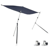 Vidaxl Shadow Tept Set T-TOP 170X170X (113-182.5) cm modra
