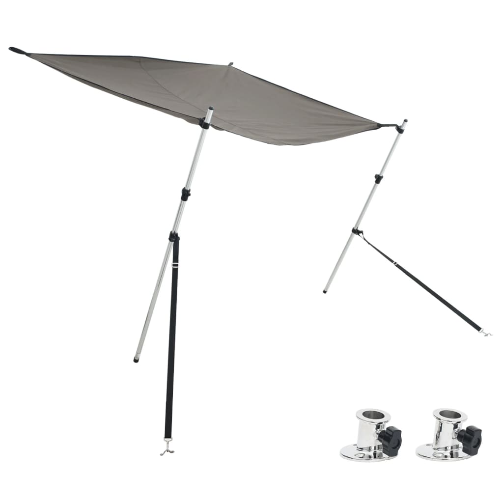 Vidaxl Shadow Thrd Set T-Top 170x170x (113-182.5) cm antracit siva