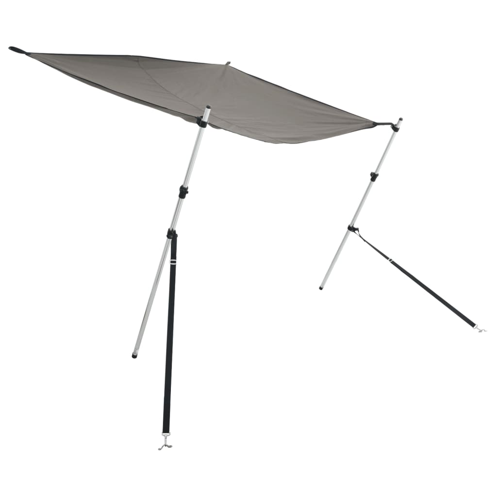 Vidaxl Shadow Thrd Set T-Top 170x170x (113-182.5) cm antracit siva