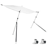 Vidaxl Shadow Tept Set T-Top 174x205x (115-194) cm bela