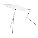 Vidaxl Shadow Tept Set T-Top 174x205x (115-194) cm bela