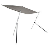 Vidaxl Shadow Tept Set T-Top 174x205x (115-194) cm antracit-obarvana