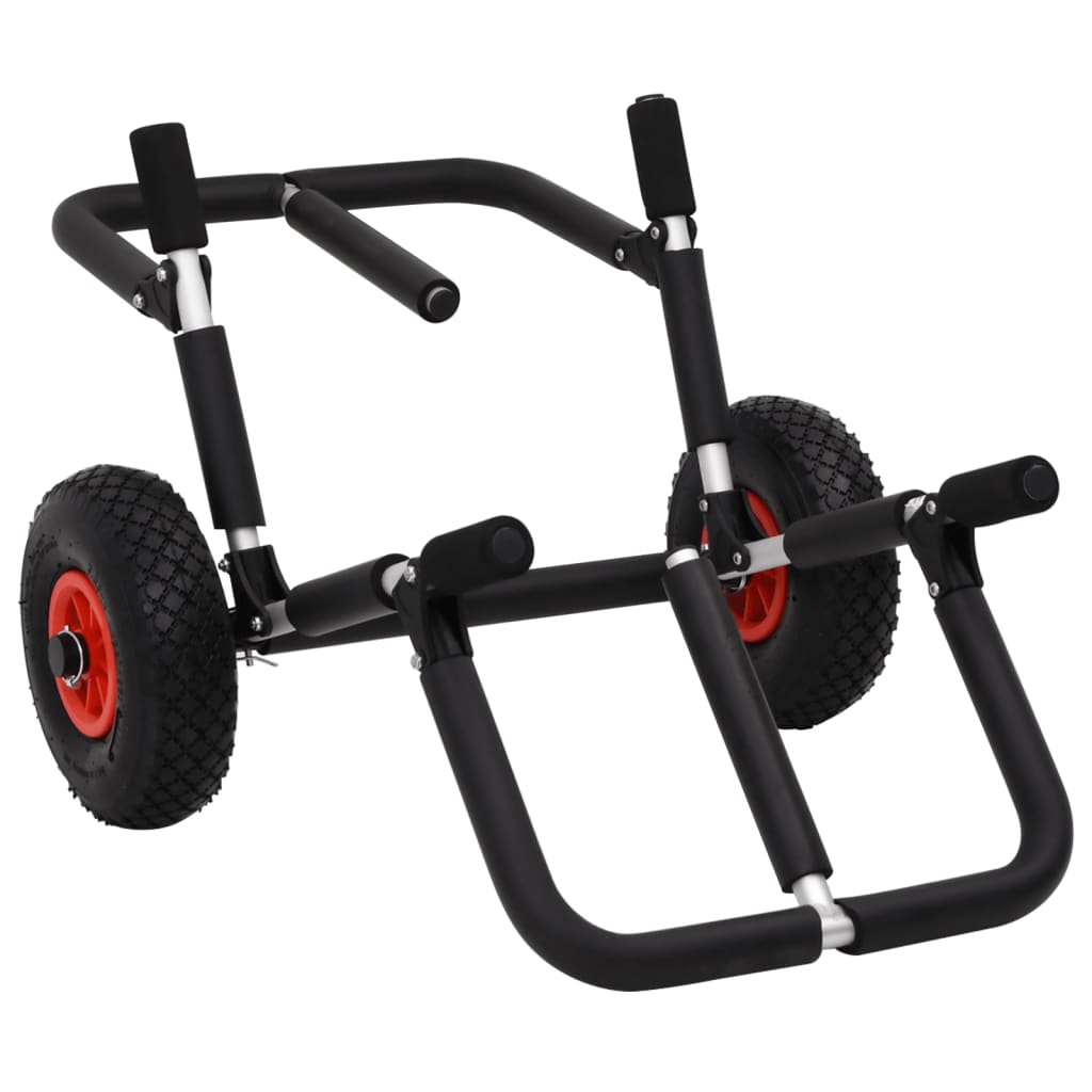 Wózek vidaxl sup dla 2 desek surfingowych składanych 90 kg aluminium
