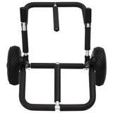 Wózek vidaxl sup dla 2 desek surfingowych składanych 90 kg aluminium