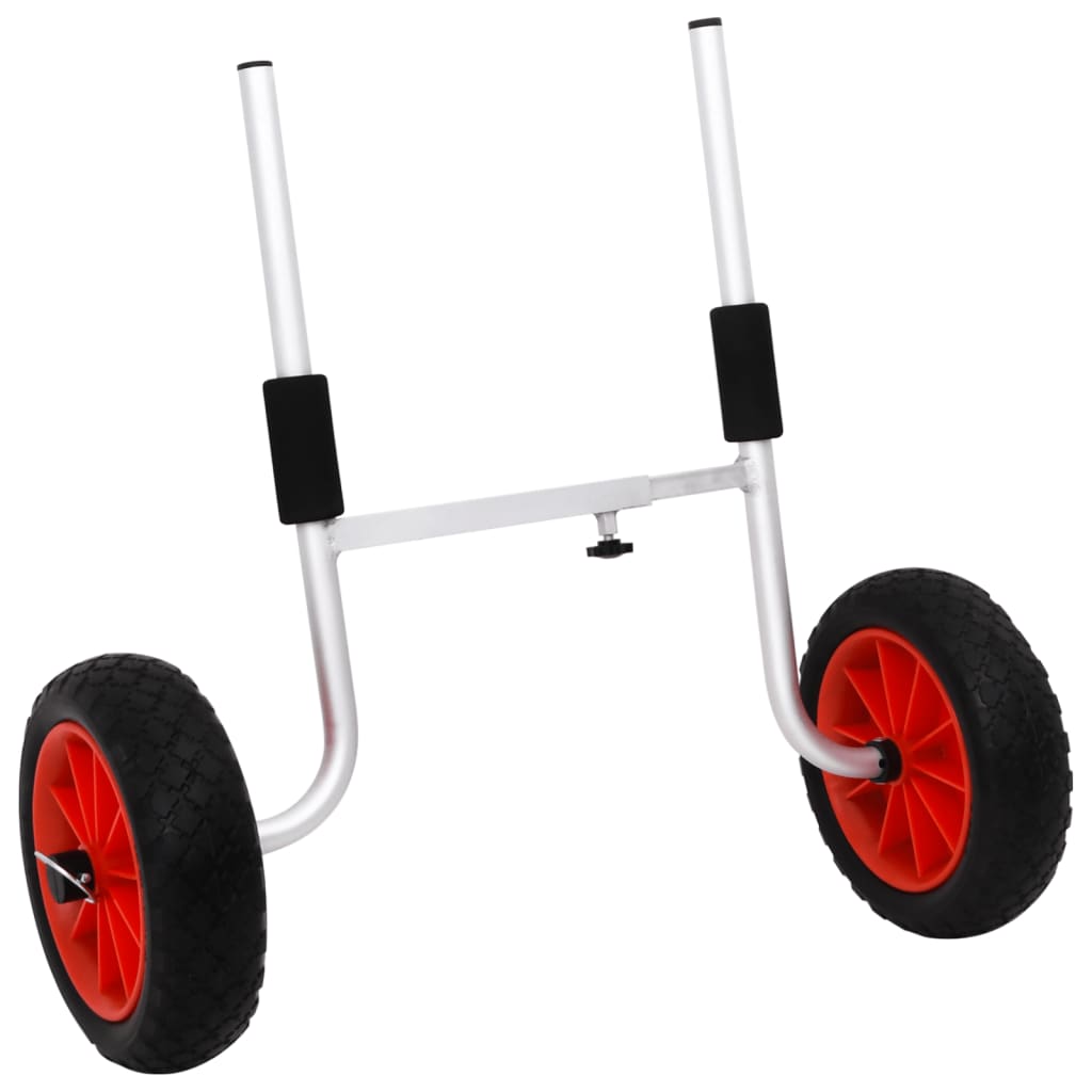 Vidaxl Kayak Trolley 90 kg di alluminio