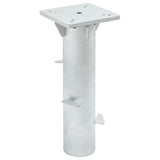 Podstavek za senčnik Vidaxx za vgradnjo 16x16x39,5 cm jeklo srebrne barve