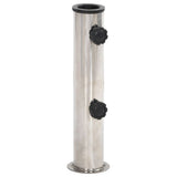 Vidaxl Parasol Foot pro Ø38 48 mm Stick Steel Silver Colored
