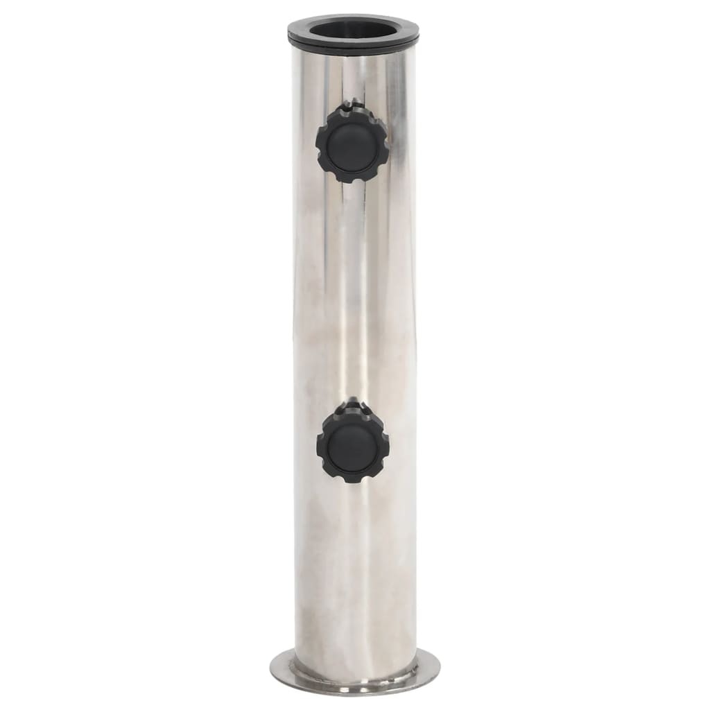 Vidaxl Parasol Foot pro Ø38 48 mm Stick Steel Silver Colored