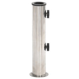 Vidaxl Parasol Foot pro Ø38 48 mm Stick Steel Silver Colored