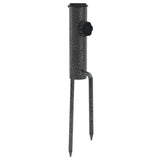 Vidaxl Parasol stoji s flomastrom 2 PCS 9x35 cm pocinkano jeklo