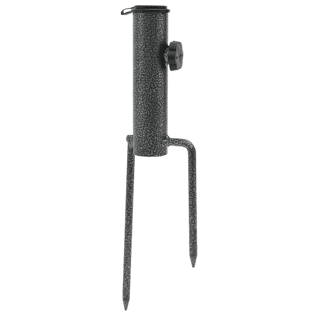 Vidaxl Parasol stoji s flomastrom 2 PCS 9x35 cm pocinkano jeklo