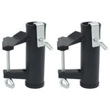 Vidaxl parasolské svorky pro balkon 2 st 25-38 mm ocel