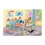 Jumbo puzzle Jan van Haasteren junior creative with clay puzzle Jan van Haasteren junior creative with clay