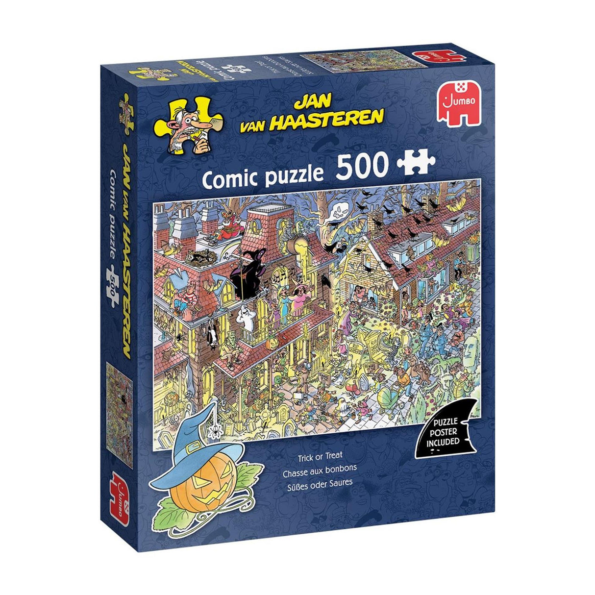 Jumbo puzzle jan van haasteren trick or treat (500)