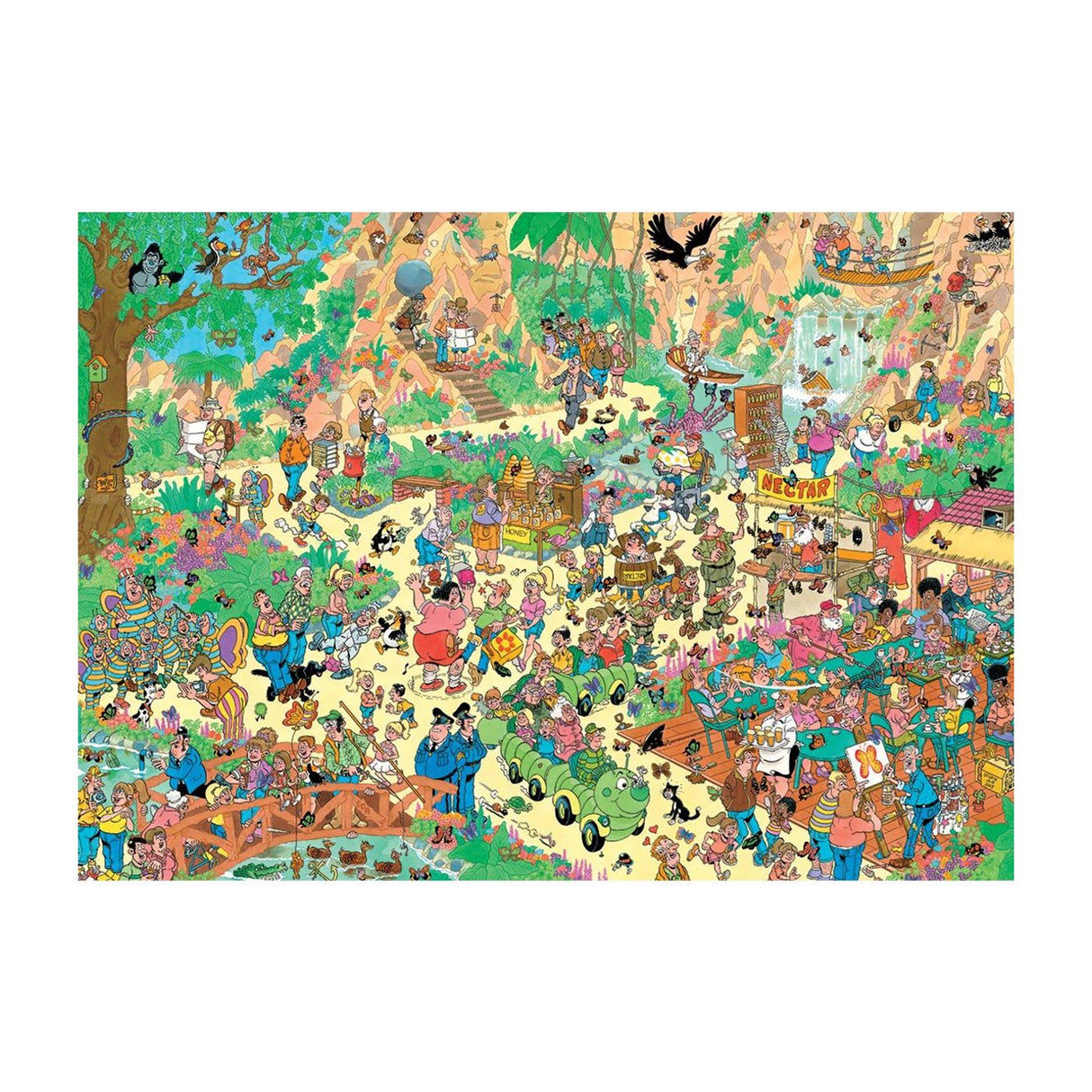 Jan van haasteren puzzle happy flutterers puzzle happy flutterers 1000