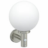 Vidaxl buiten wandlamp 2 pcs zilver 28 x 25 x 38 cm