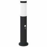 Vidaxl bolderverlichting met sensor 50 cm rvs ip44