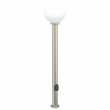 Baliza luminosa Vidaxx con casquillo 120 cm acero inoxidable IP44