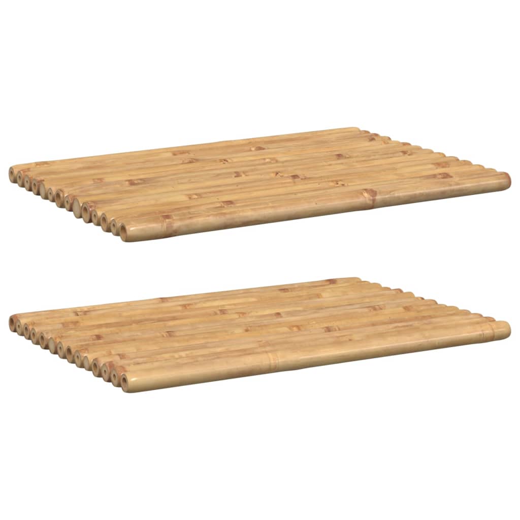 Maty do kąpieli vidaxl 2 st 70x50 cm bambus