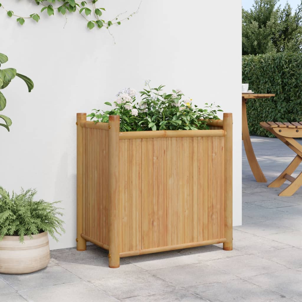 Vidaxl Planning Box 50x30x50 cm bambus