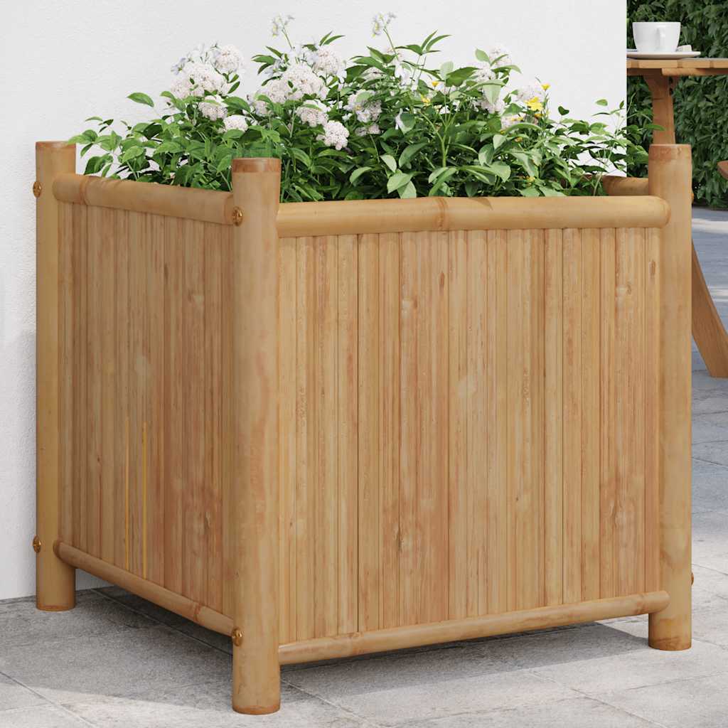 Vidaxl Planning Box 50x50x50 cm bambus