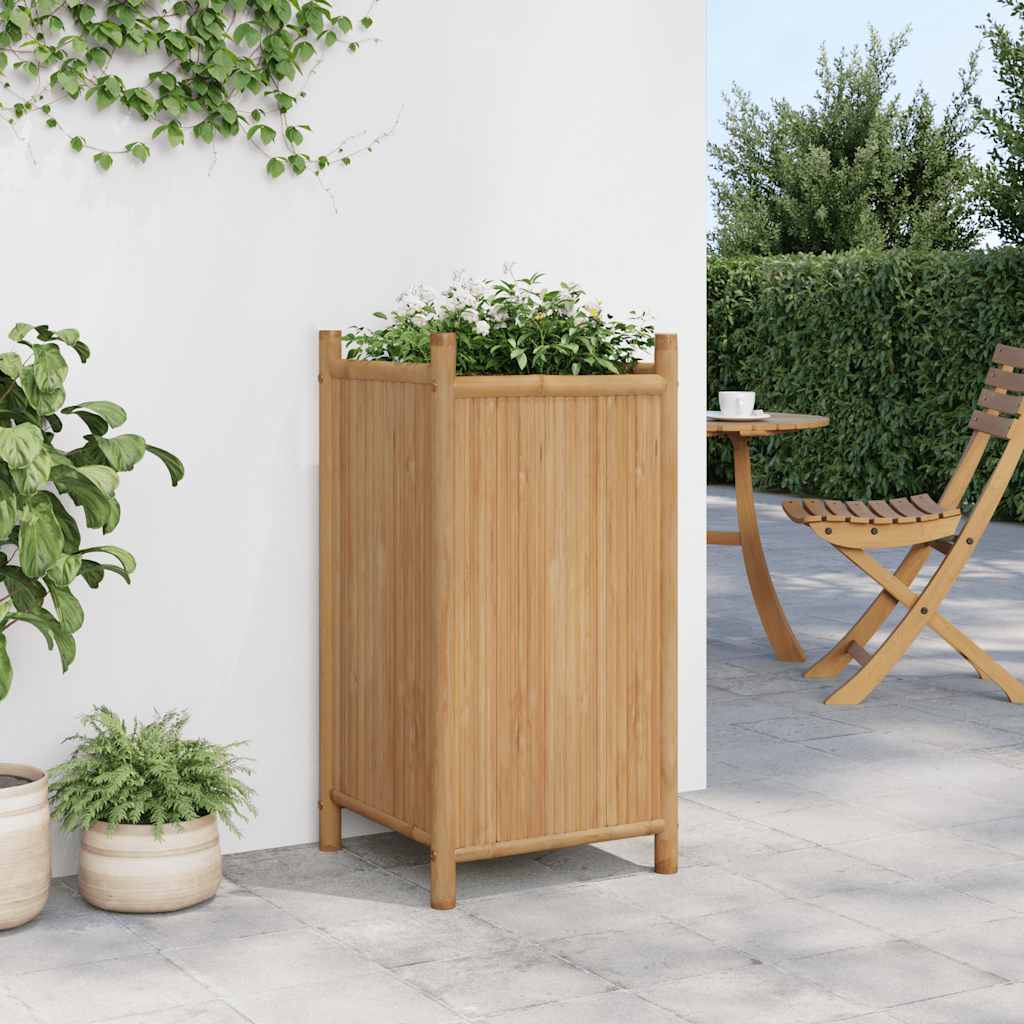 Vidaxl Planning Box 40x40x80 cm Bamboo