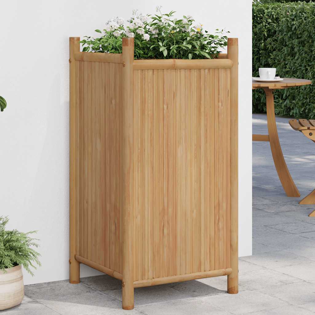 Vidaxl Planning Box 40x40x80 cm Bamboo