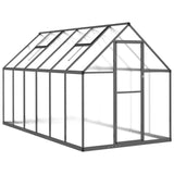 Vidaxl Turinkas mat Basis Frame 3344669x19 cm Aluminium Anthracit Faarf
