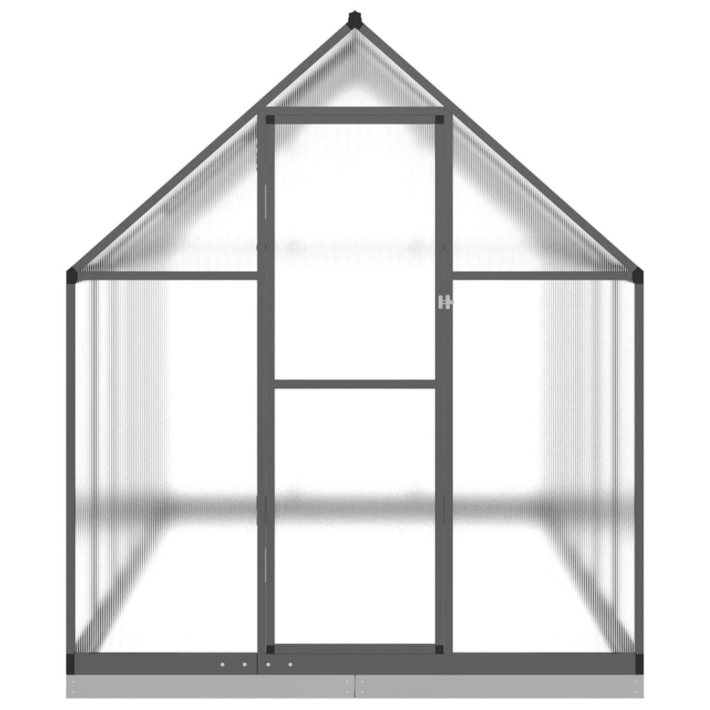 Vidaxl Turinkas mat Basis Frame 334x169x202 cm Aluminium Anthracit Faarf