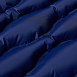 Vidaxl Camping Matratz mat Këssen Selbstbehalt Single Navy Blo