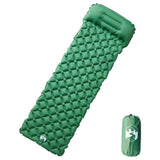 Colchón de campamento Vidaxl con una vegetación inflable de 1 persona